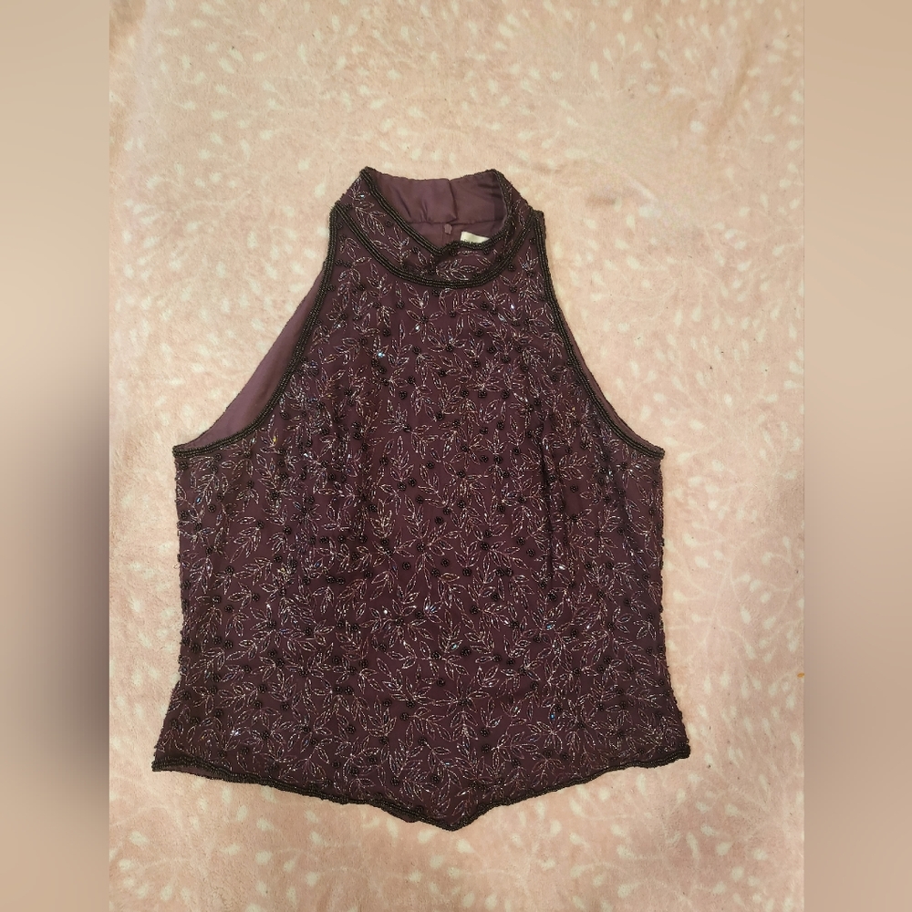 Vintage embellished shirt